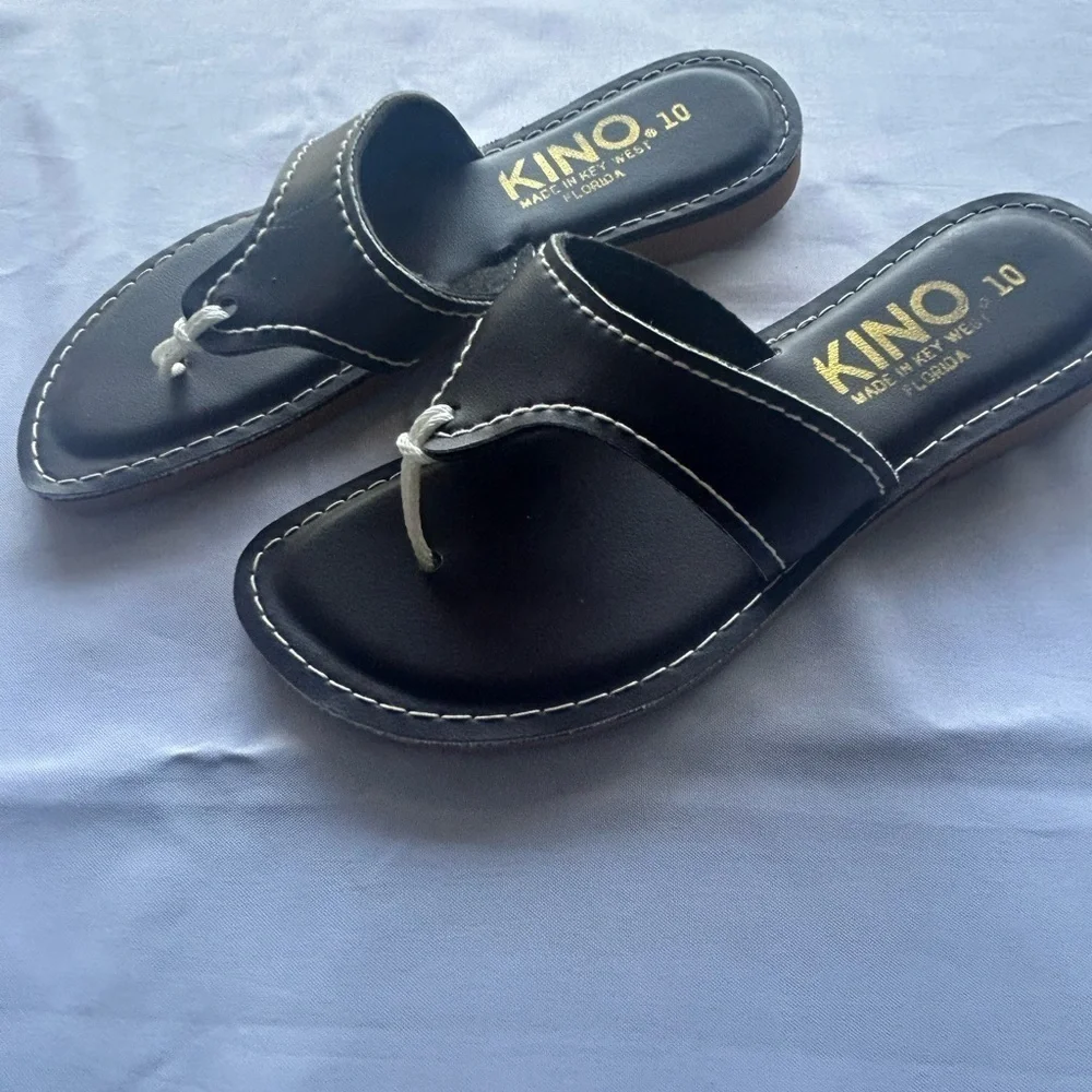 Kino Sandals, handmade in Key West size 10 Women’s. Like New